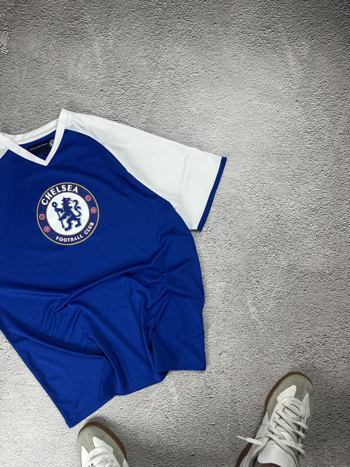 Chelsea Soccer × Vintage Vintage Chelsea FC Licensed Home Jersey Y2K Blockcore Size US L / EU 52-54 / 3 - 3 Thumbnail