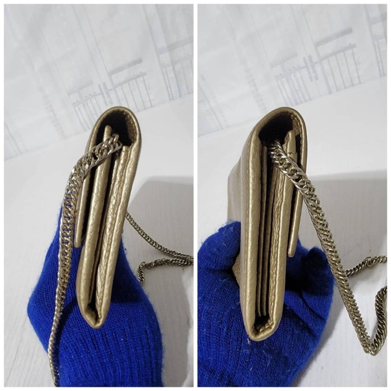 Gucci Authentic Gucci Lovely Heart Wallet Gold Size ONE SIZE - 7 Thumbnail