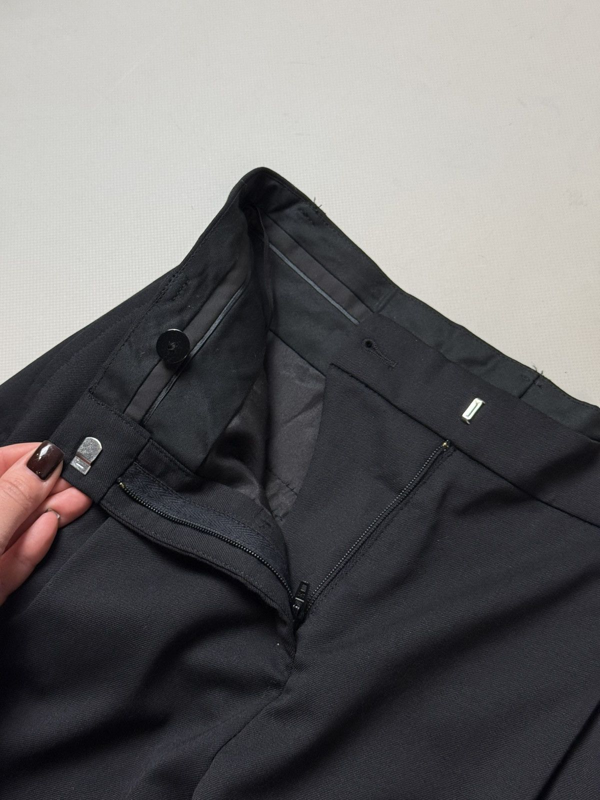 Valentino Valentino Ladies Wool Formal Dress Pants Trousers Size 36 Size 25" / US 0 / IT 36 - 10 Thumbnail