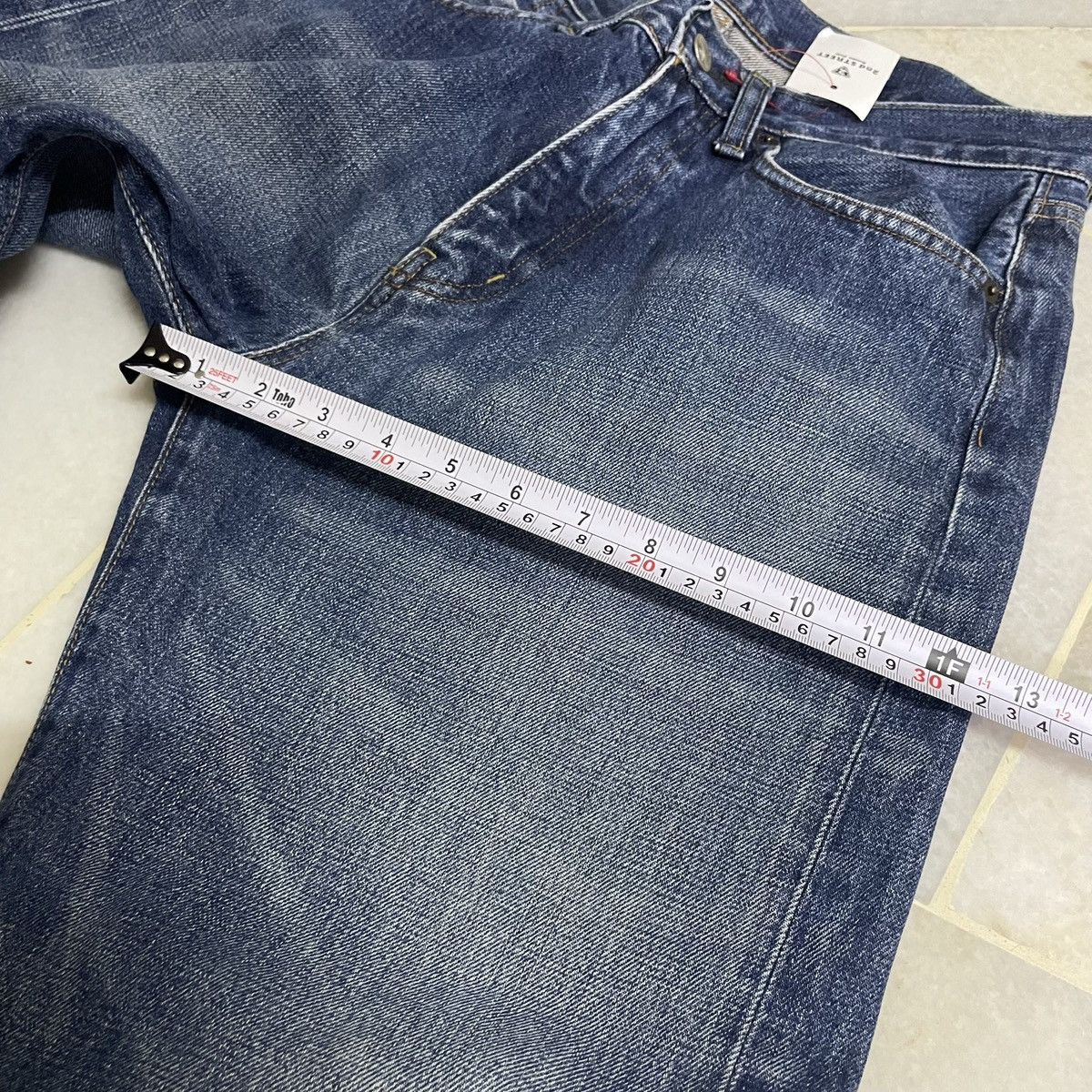 Indigo Original Sweet Camel Special Edition Baggy Selvedge Rare Size US 30 / EU 46 - 9 Thumbnail