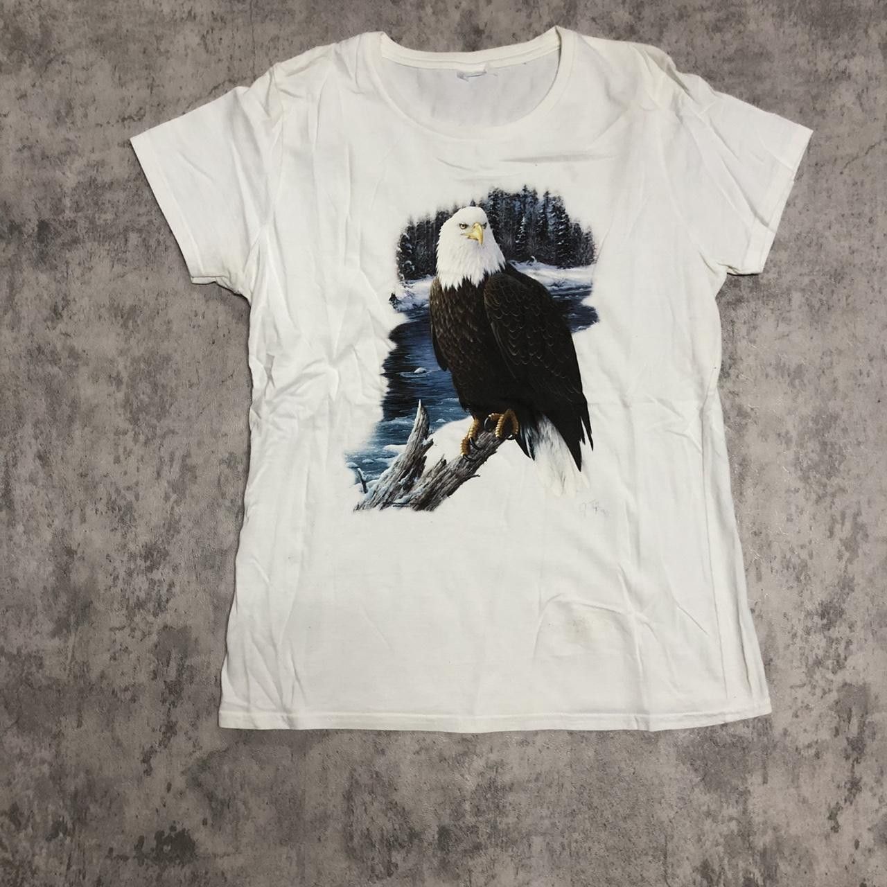 Other White eagle nature graphic tee #wildlife Size US S / EU 44-46 / 1 - 1 Thumbnail