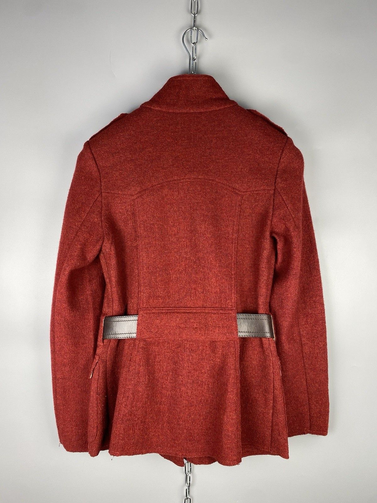 Burberry Burberry Women Luxury Wool Pea Coat Jacket Size S / US 4 / IT 40 - 12 Thumbnail