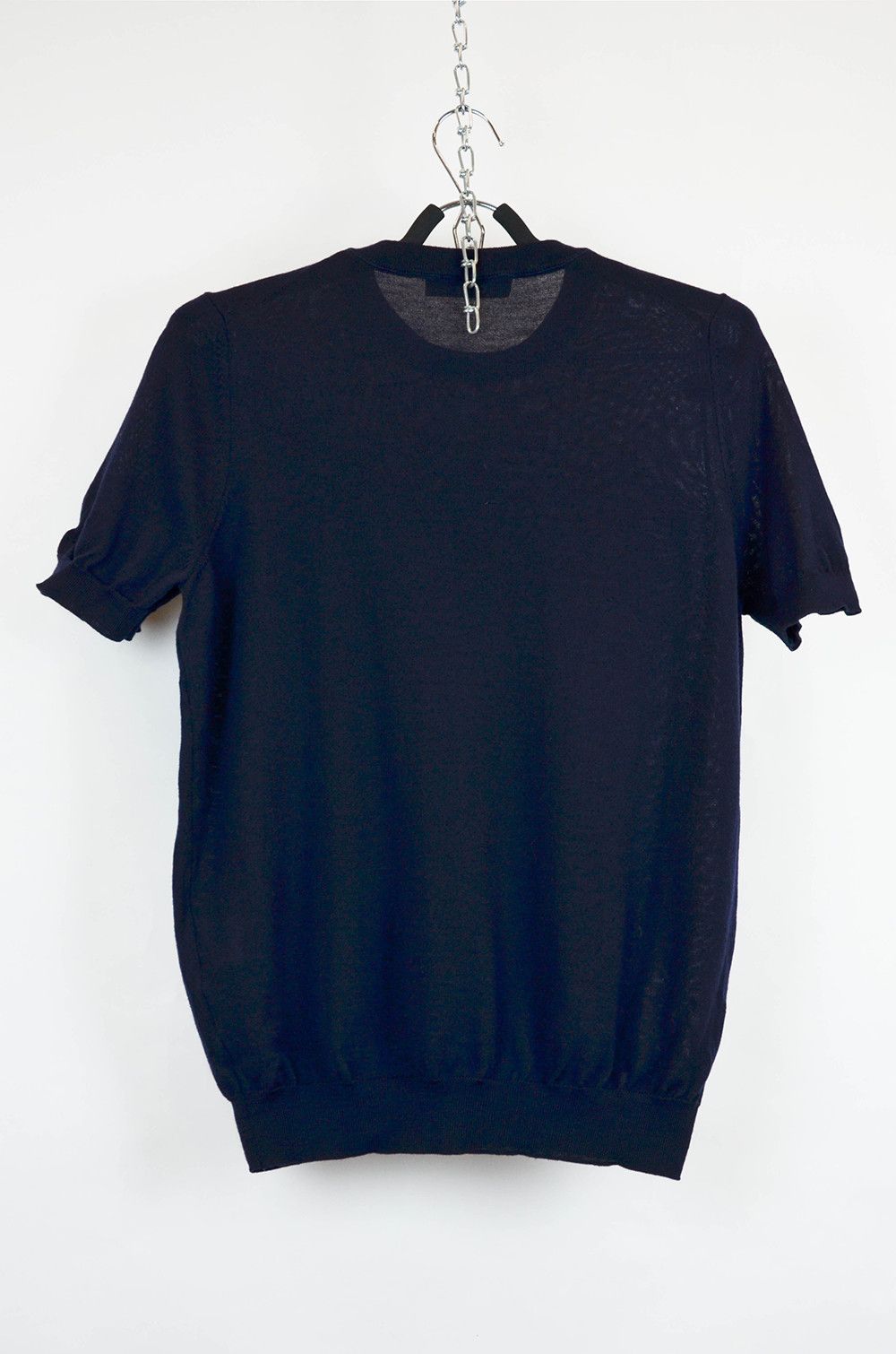 Bally Bally Men’s Wool Short Sleeve Sweater - M Size US M / EU 48-50 / 2 - 2 Thumbnail