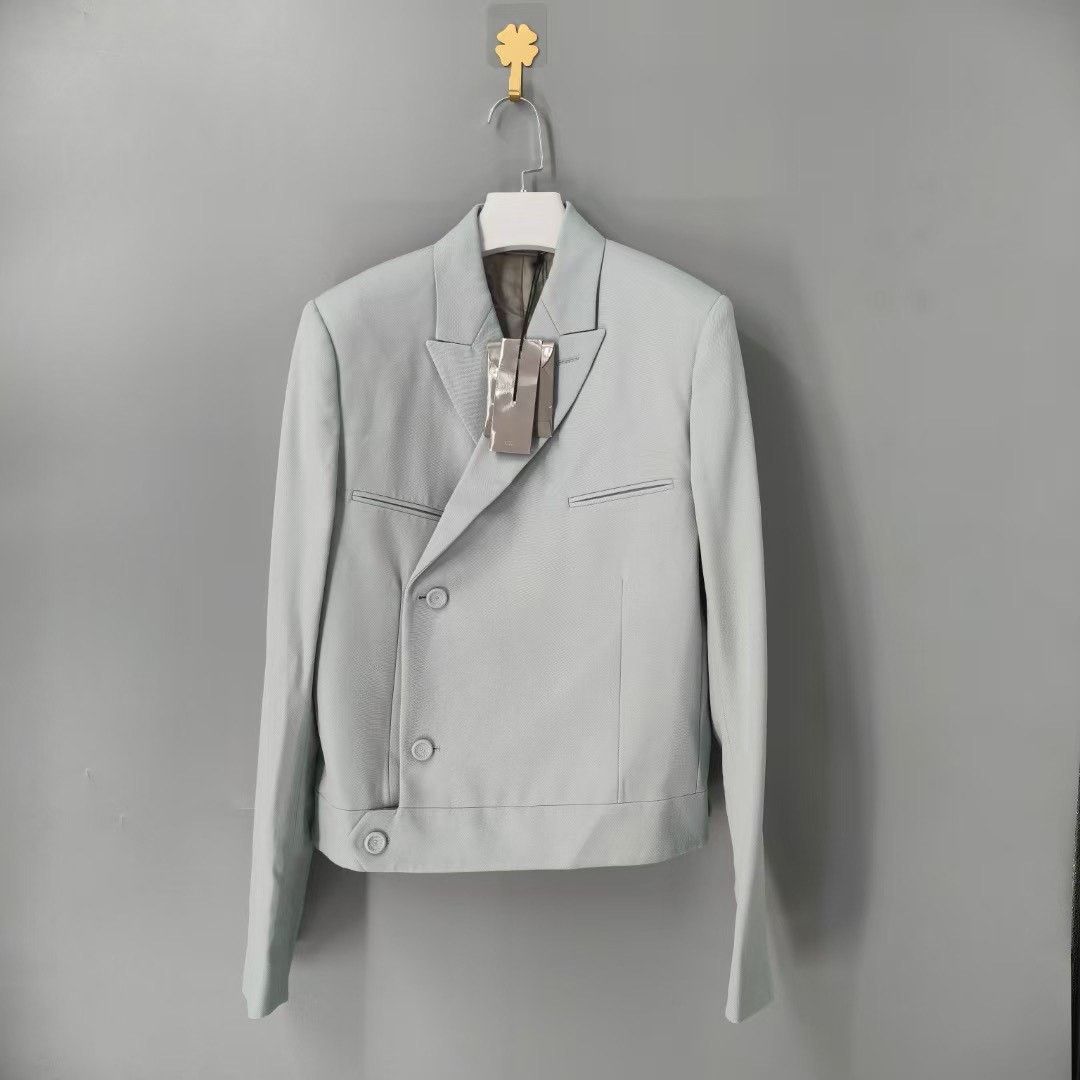Dior Dior Formal Wool Green Suit 40r Men Size 40R - 1 Thumbnail