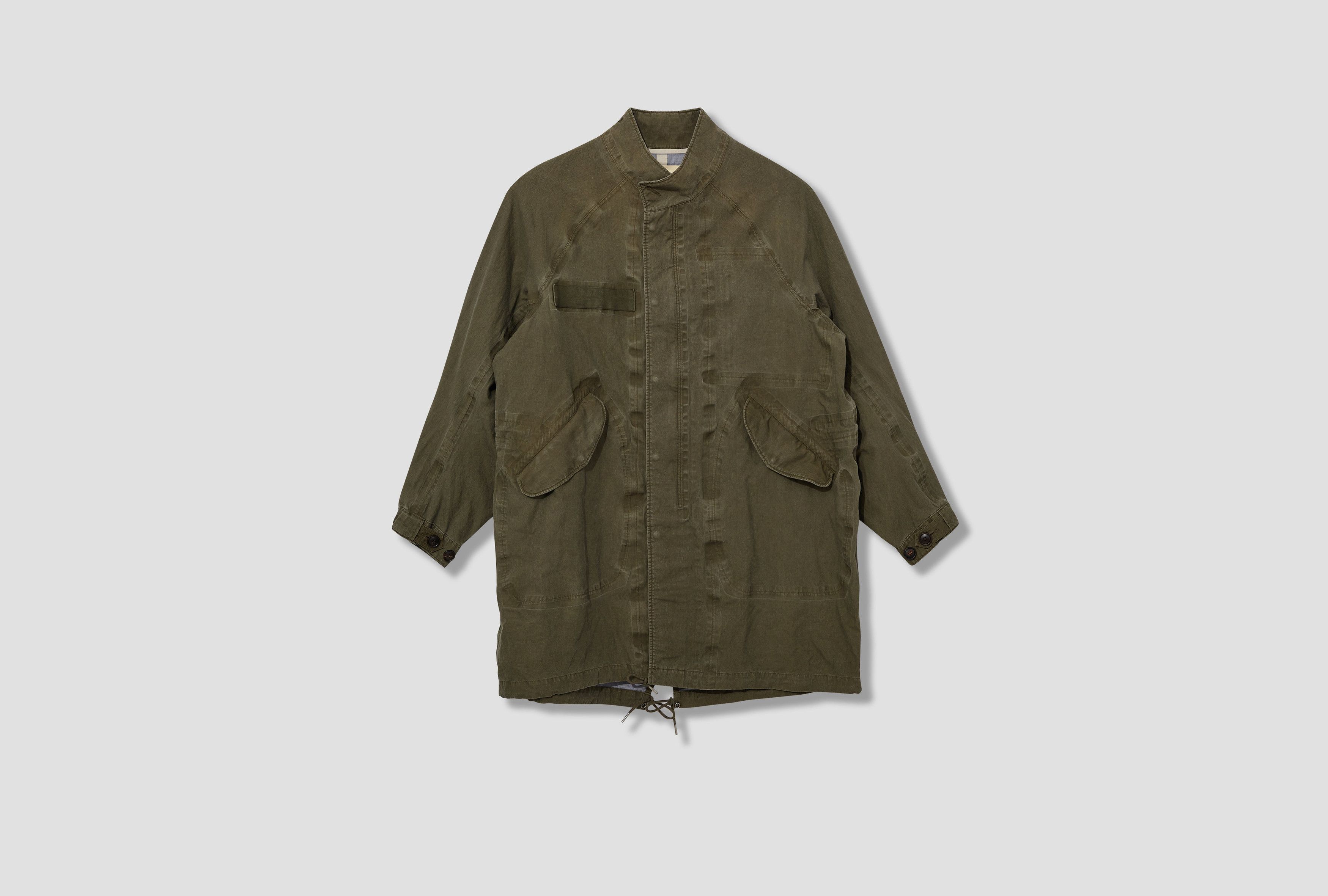 Visvim Herge Coat (Dmgd Chino) | Grailed