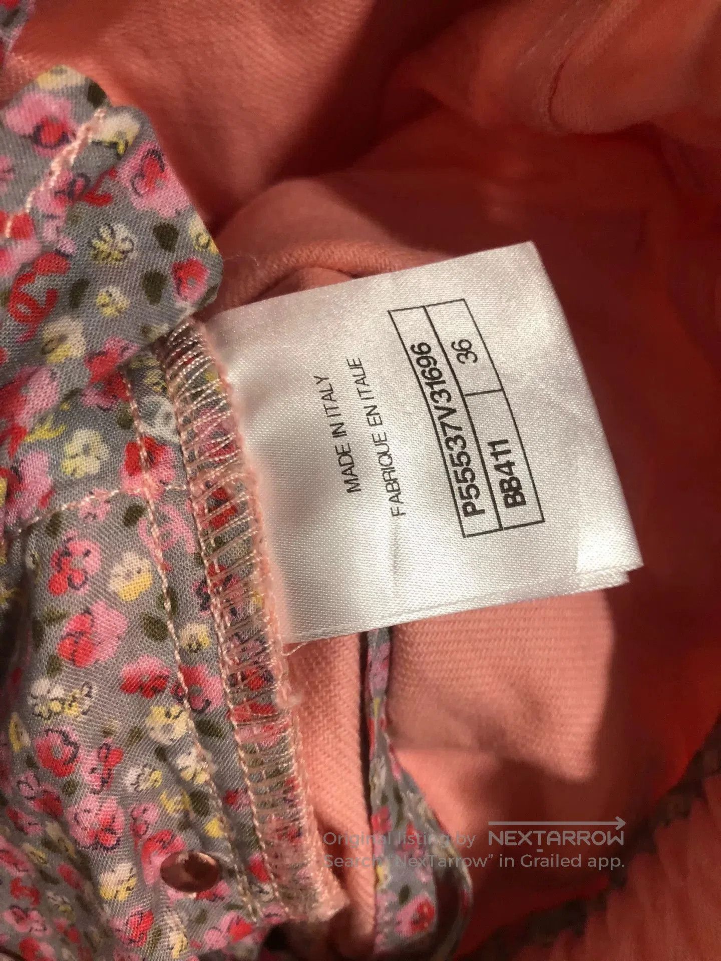 Chanel Chanel Pink Denim Pants with Stains. Size 35" - 5 Thumbnail