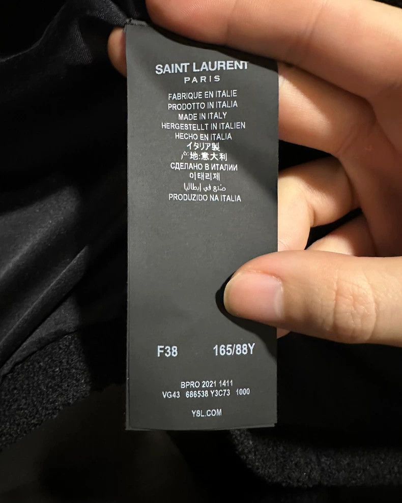 Saint Laurent Paris Saint Laurent Paris Saint Laurent Paris Women's Love Jacke Size US XS / EU 42 / 0 - 5 Thumbnail