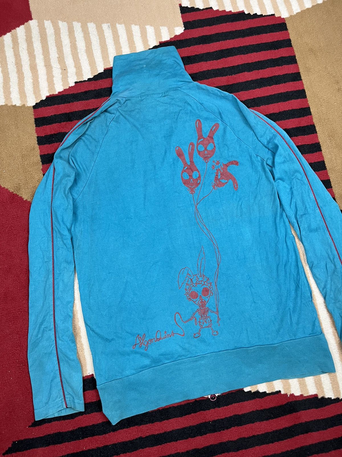 Japanese Brand Algonquins Y2K Style Track Longsleeve Size US S / EU 44-46 / 1 - 2 Thumbnail