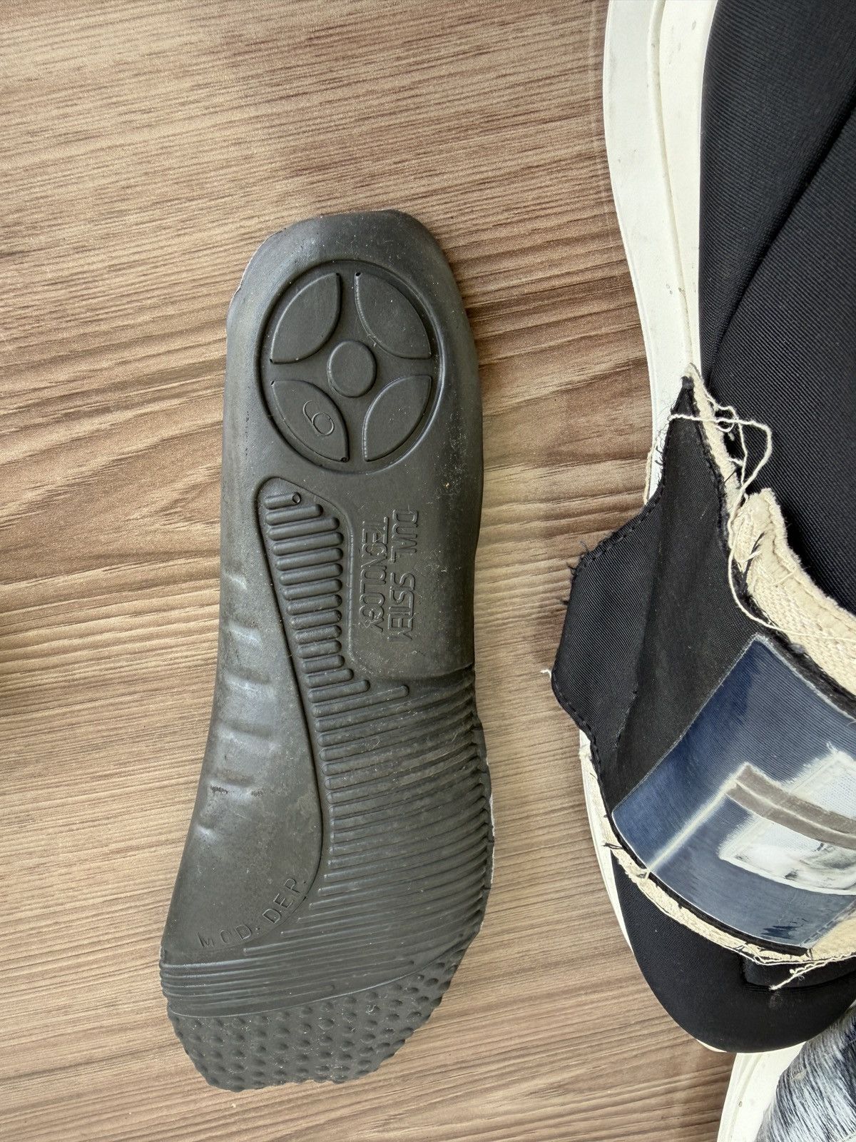 Rick Owens Drkshdw 🕷️🔥Babel runners Drkshdw Size US 5 / EU 37 - 22 Thumbnail