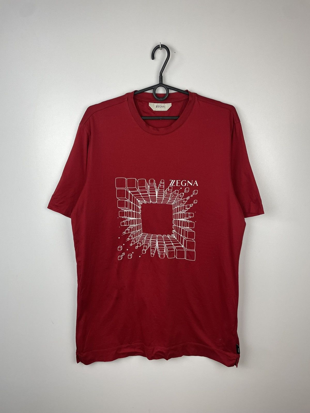 Ermenegildo Zegna Rare ERMENEGILDO ZEGNA T Shirt Red Size M Size US M / EU 48-50 / 2 - 1 Thumbnail