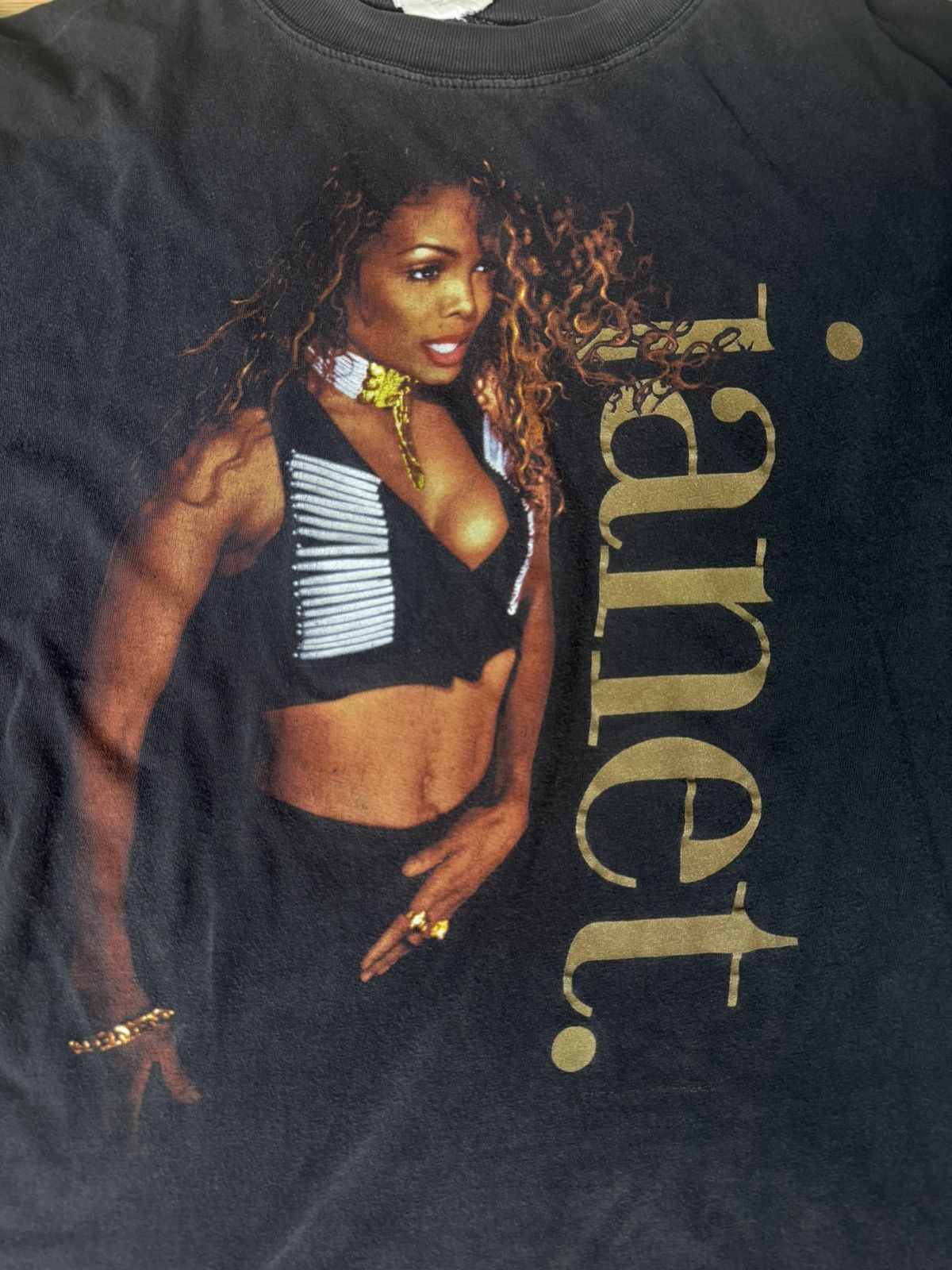 Vintage Vintage Janet Jackson 1994 tee Size US XL / EU 56 / 4 - 3 Thumbnail