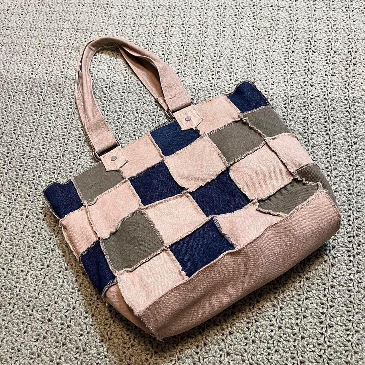 Levi's Vintage Rare Levi’s Patchwork denim canvas tote bag Size ONE SIZE - 2 Thumbnail