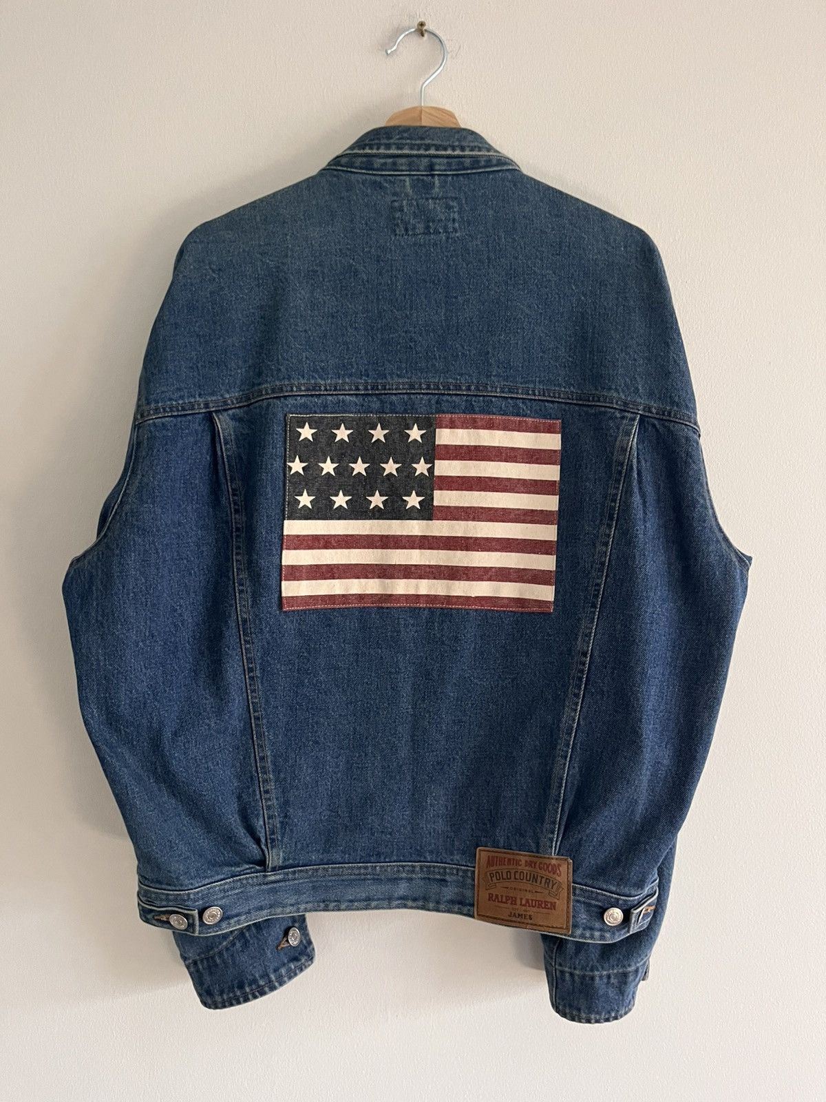 Ralph Lauren Ralph Lauren Country - USA Flag Denim Jacket Size US M / EU 48-50 / 2 - 1 Thumbnail