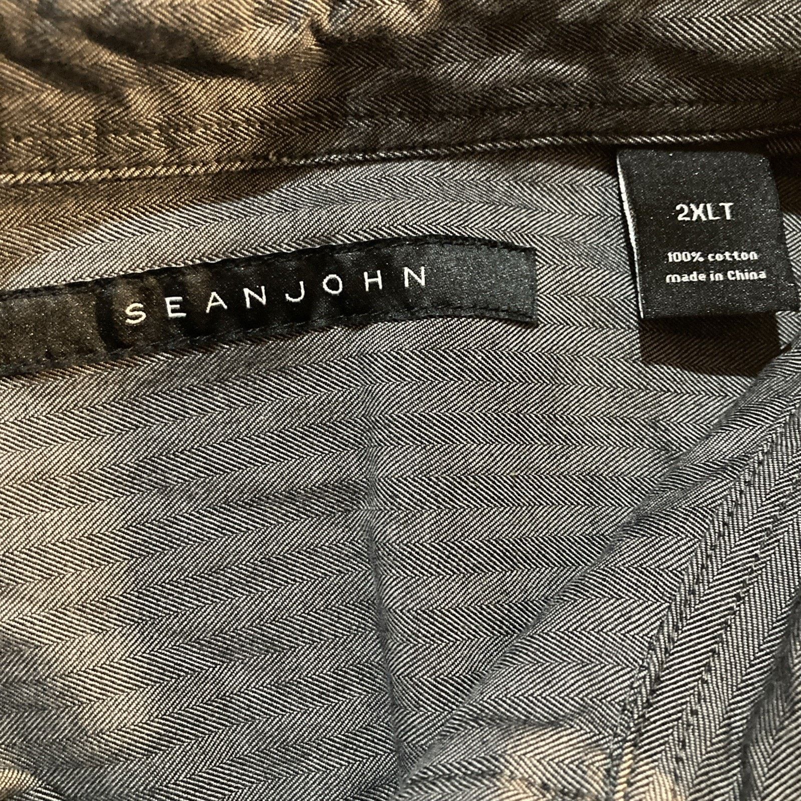 Sean John Sean John Men 2XLT Gray 100% Cotton Long Sleeve Military Size US XXL / EU 58 / 5 - 6 Thumbnail