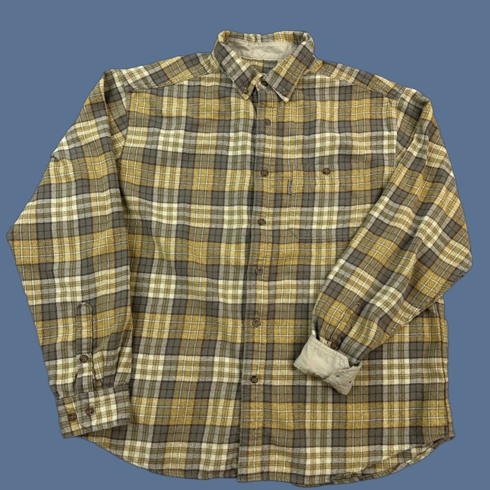 Vintage Woolrich Shirt Mens XL Dark Shale Plaid Flannel Long Sleeve Outdoor Hiking Work Shirt Mens XL Dark Shale Plaid Flannel Long Sleeve Outdoor Hiking Work Size US XL / EU 56 / 4 - 1 Thumbnail