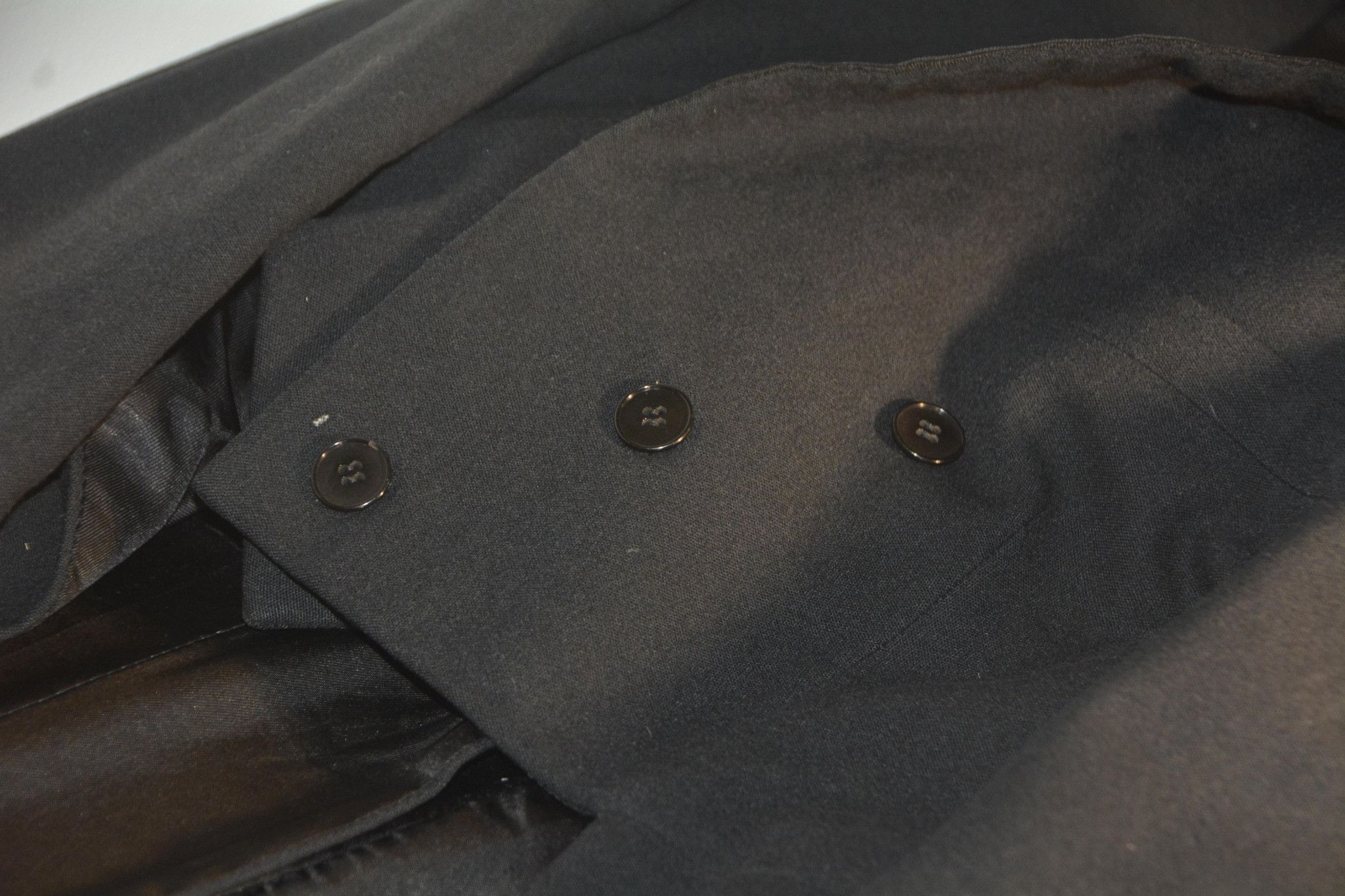 Other Vintage Harry Hall London Tailcoat Morning Jacket Black Formal Wear Size 40R - 4 Thumbnail