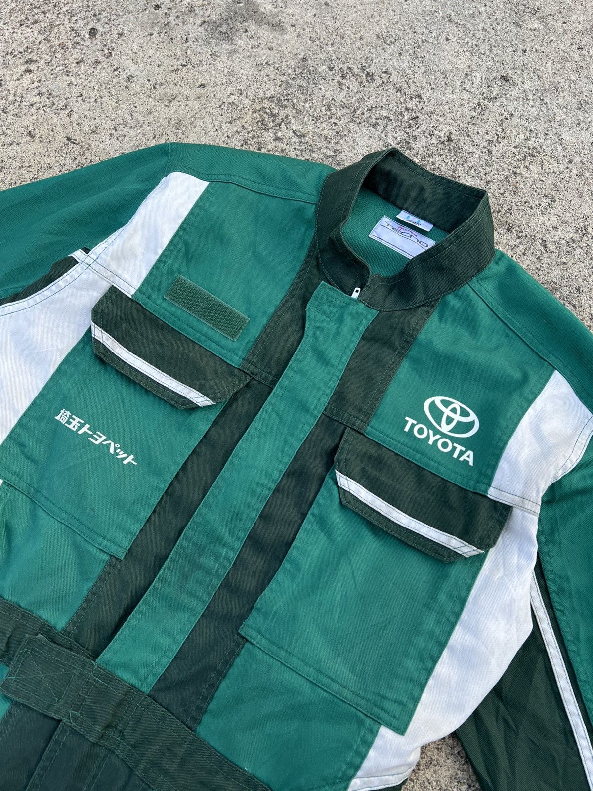 Japanese Brand Vintage Toyota Toyopet Workwear Overalls (No.2) Size US 34 / EU 50 - 7 Thumbnail