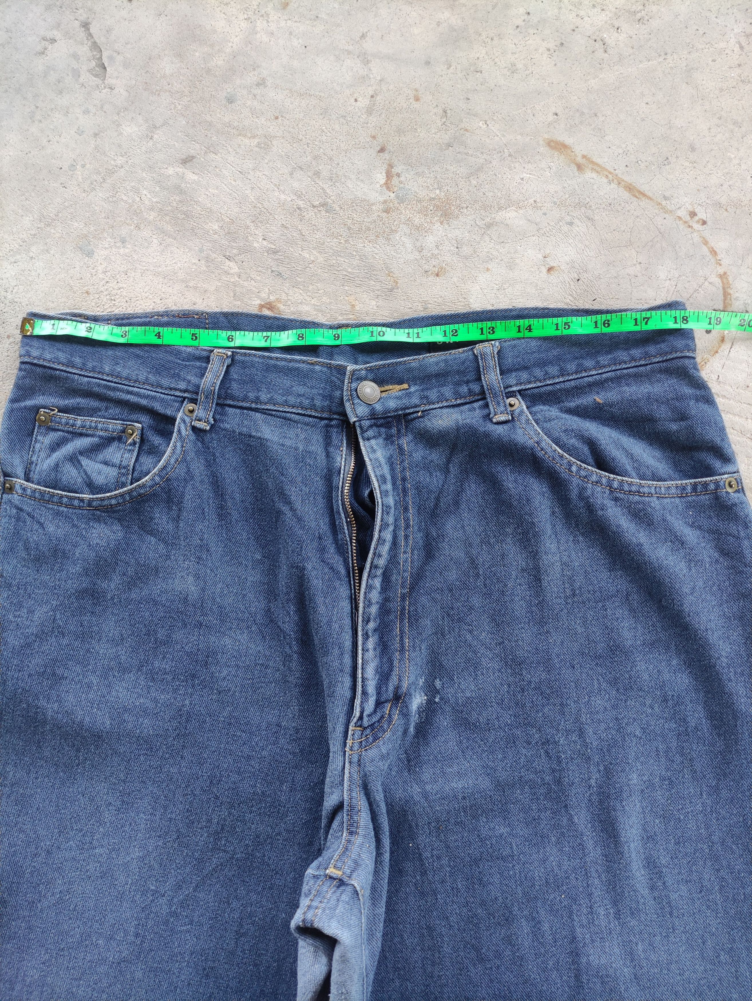 Japanese Brand Vintage Japanese Baggy Jean Distressed Faded Denim Pants Size US 37 - 6 Thumbnail