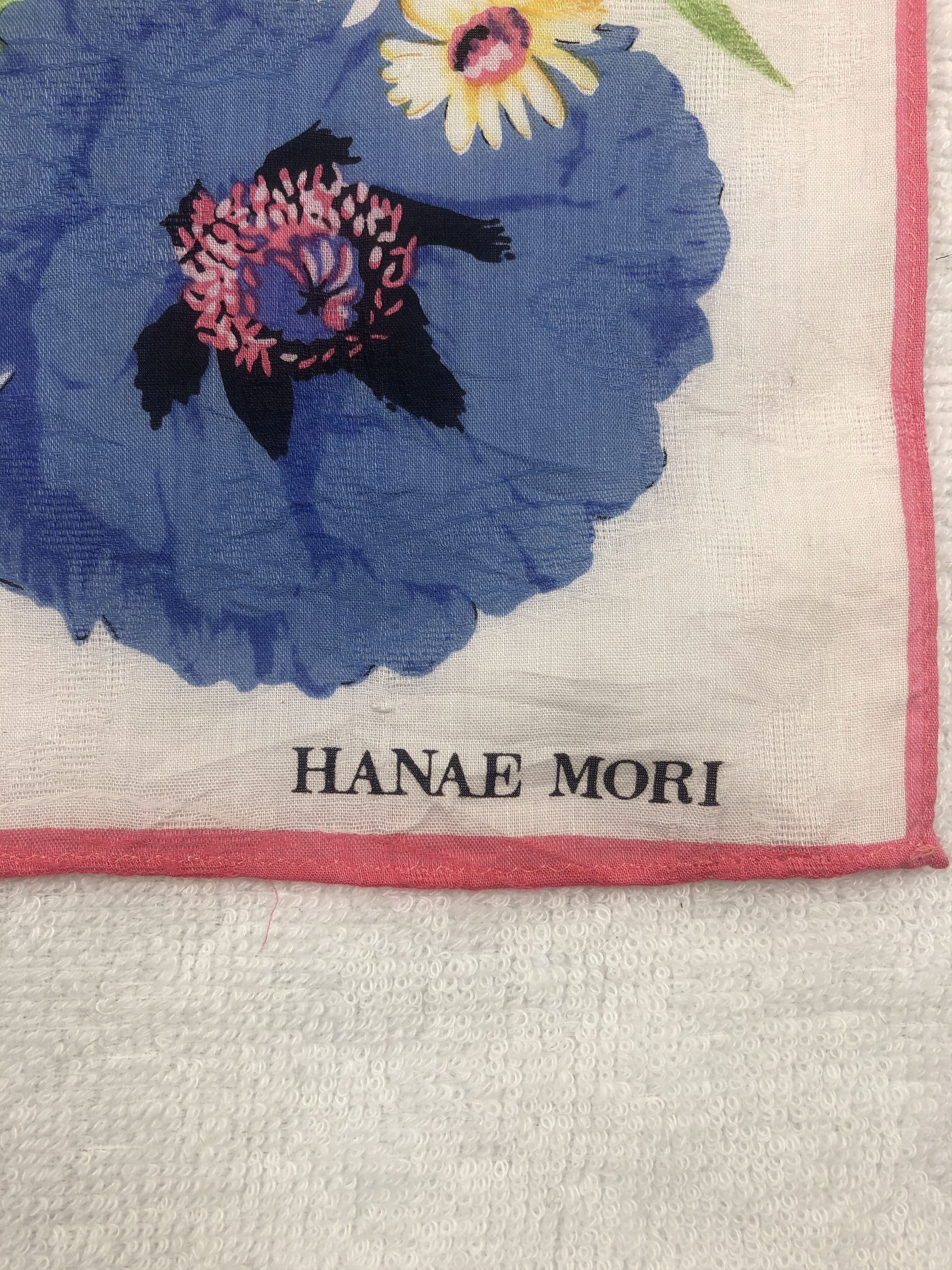 Hanae Mori × Japanese Brand × Vintage Hanae Mori Bandana / Handkerchief / Neckerchief Size ONE SIZE - 4 Thumbnail