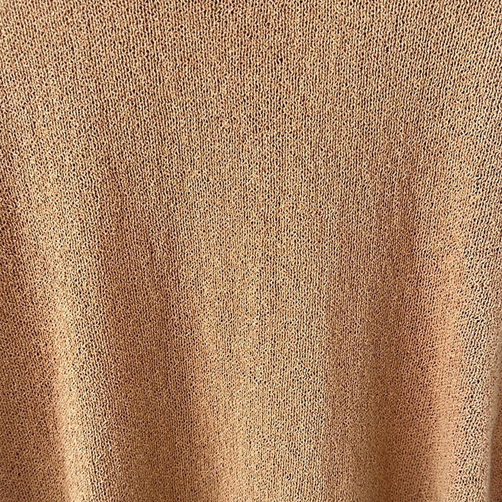 Zara Zara Orange Crewneck Knit Sweater Relaxed Fit Size US L / EU 52-54 / 3 - 3 Thumbnail
