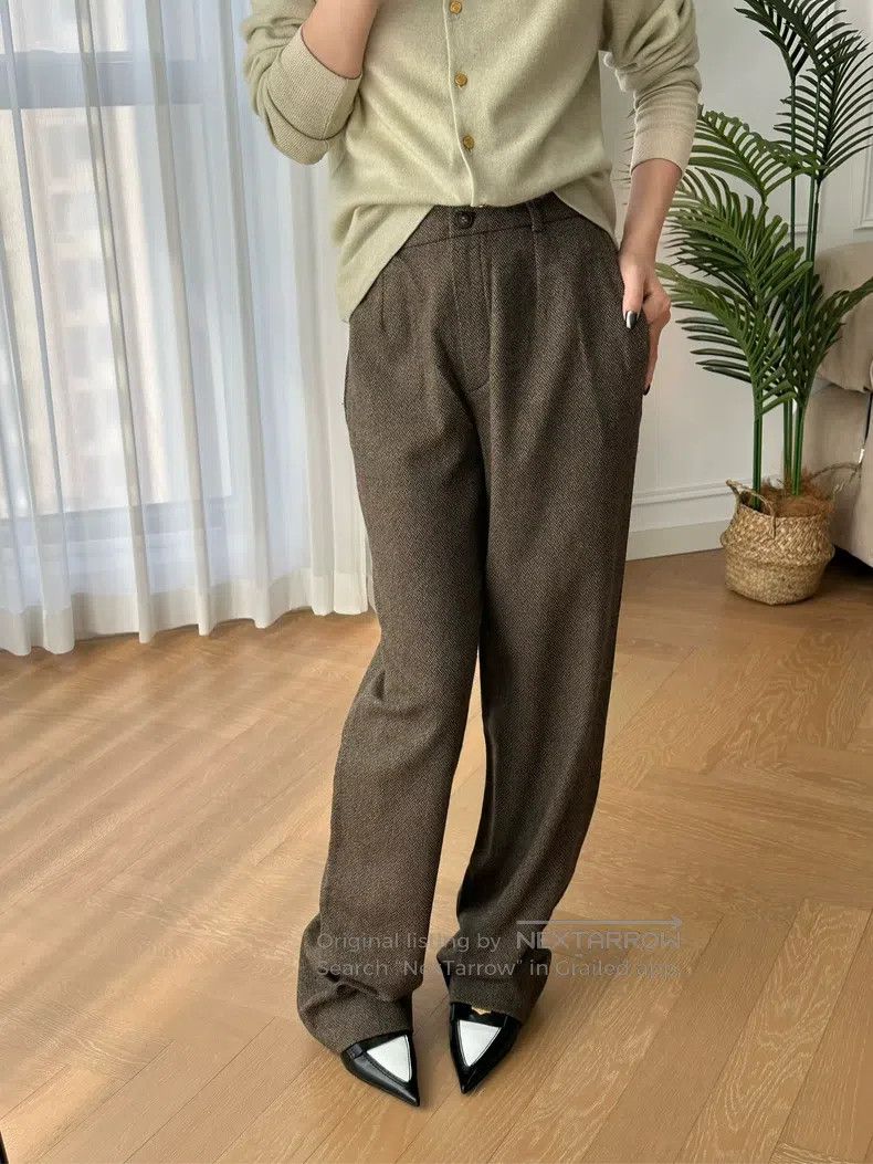 Hermes Hermes Margiela Era Printed M Jacquard Wool and Cashmere M Size 25" / US 0 / IT 36 - 1 Thumbnail