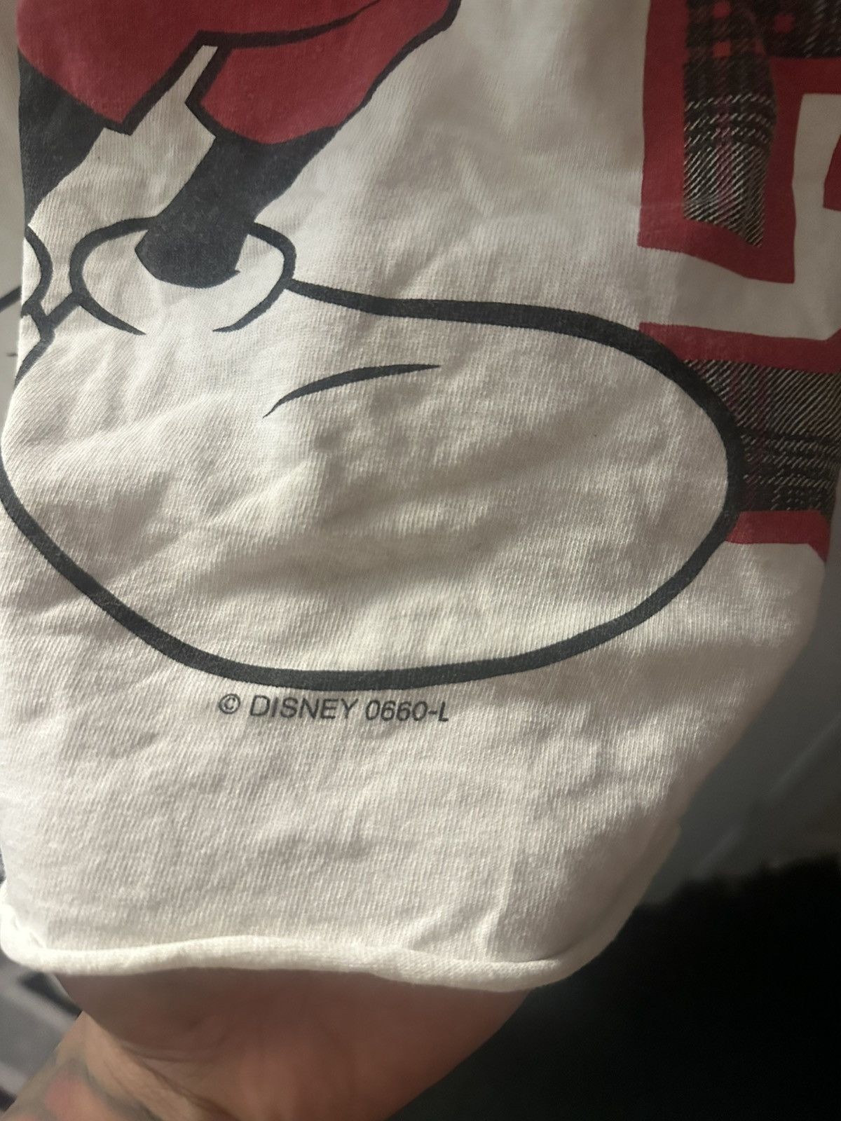 Vintage Vintage mickey mouse tee Size US XL / EU 56 / 4 - 2 Thumbnail