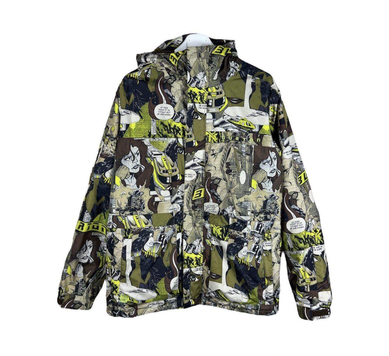 Burton Vintage Burton full print comics ski jacket snow gorpcore Size US M / EU 48-50 / 2 - 1 Thumbnail
