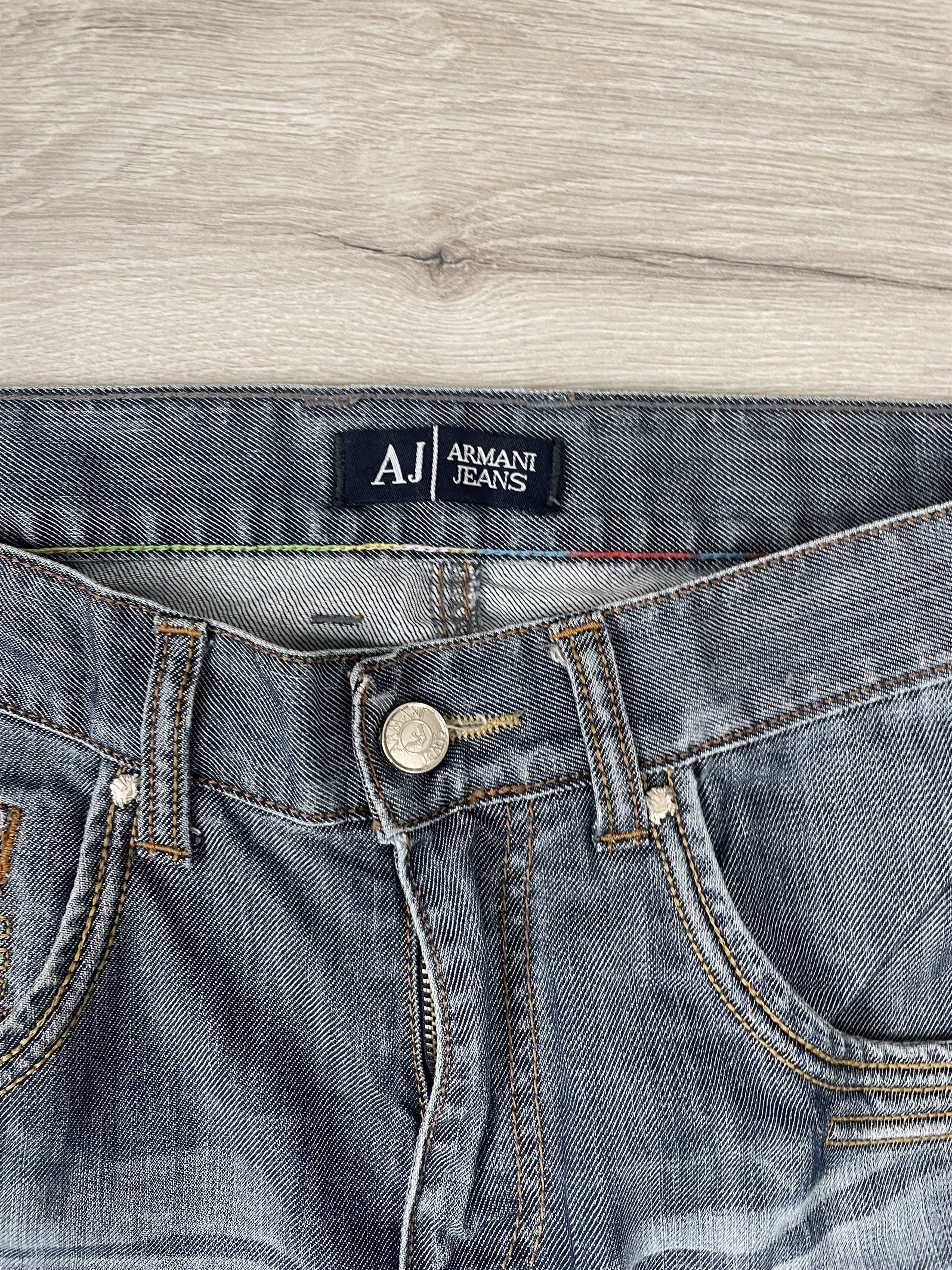 Armani × Vintage MENS CASUAL JEANS ARMANI RARE Size US 29 - 7 Thumbnail