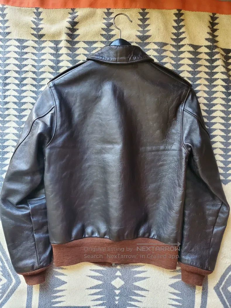 The Real McCoy's The Real McCoys A2 Horseskin Jacket Size US XXS / EU 40 - 2 Thumbnail