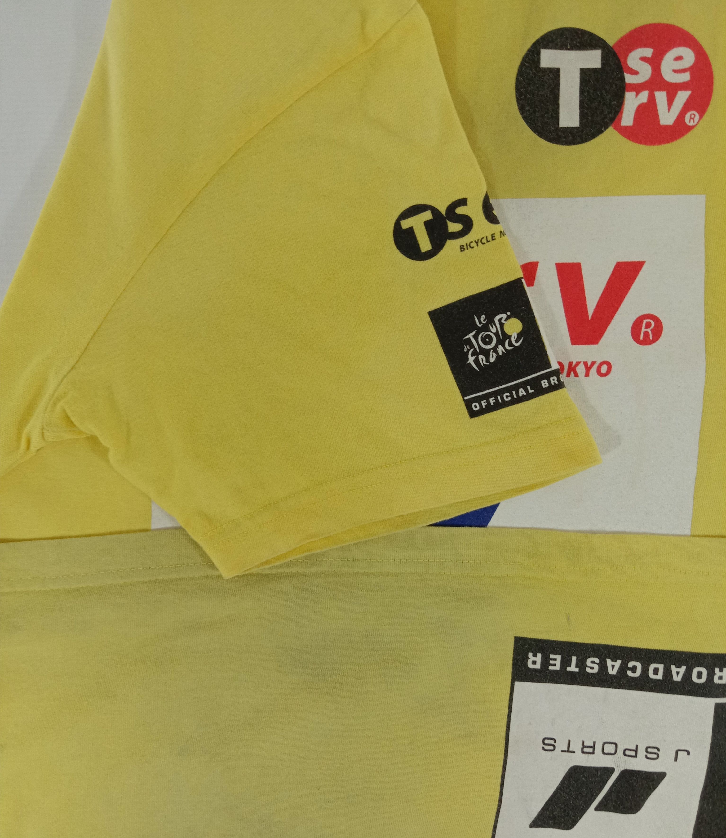 Vintage Vintage Le Tour De France T Shirt Size US L / EU 52-54 / 3 - 4 Thumbnail
