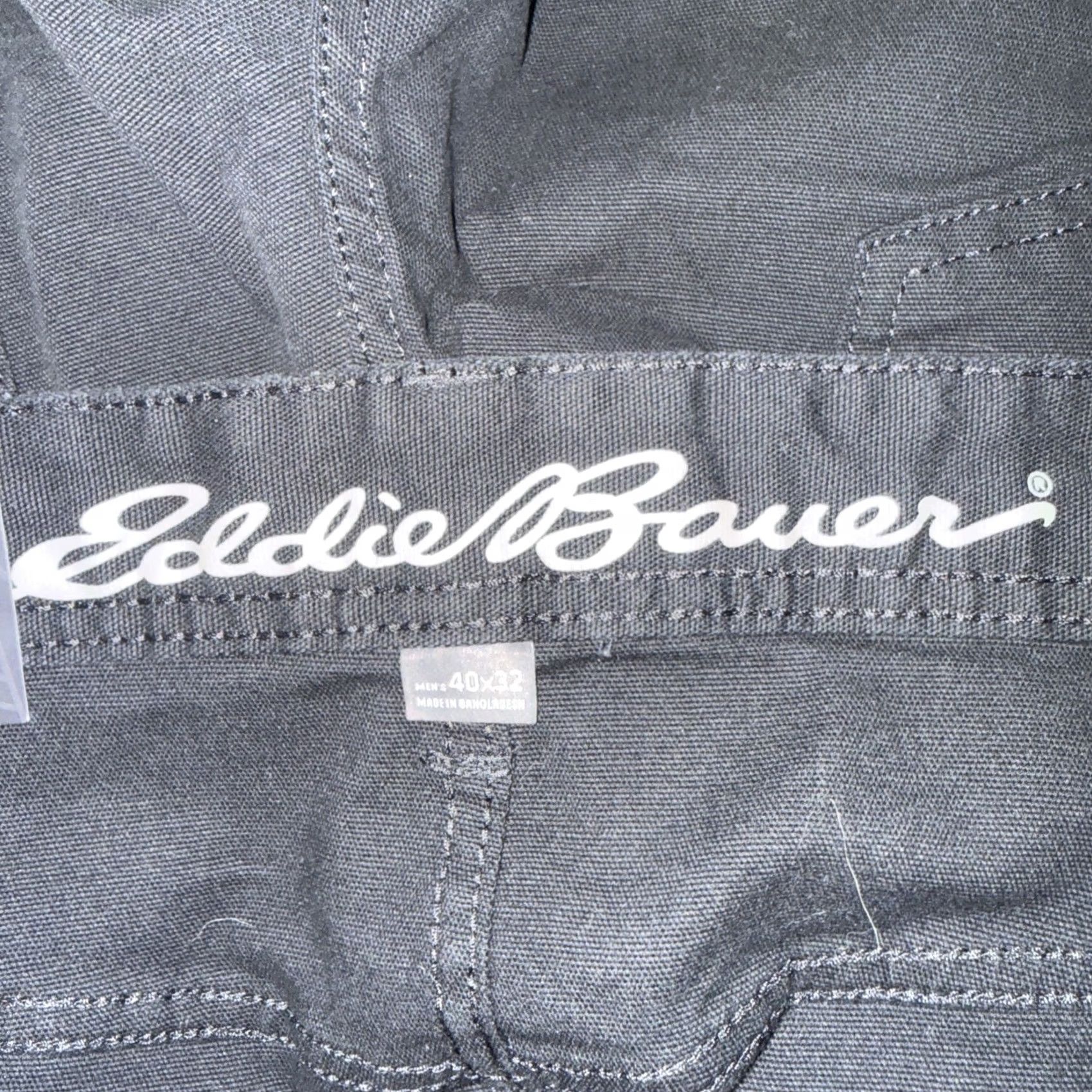Eddie Bauer NWT Eddie Bauer Classic Fit Canvas Utility Pants Mens 40x32 Black Canvas Chino Style Pants Mens Regular 40x32 Size US 40 / EU 56 - 5 Thumbnail