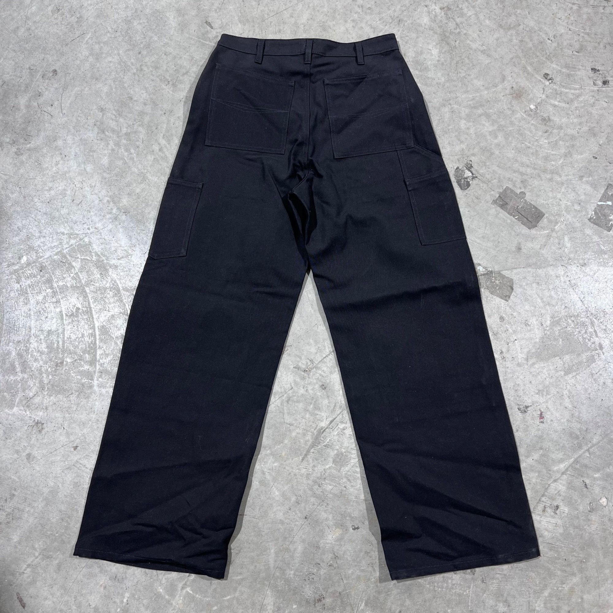 Harley Davidson $195 NWT HARLEY DAVIDSON WOMEN'S WIDE LEG WORK PANTS 4 Size 27" / US 4 / IT 40 - 6 Thumbnail