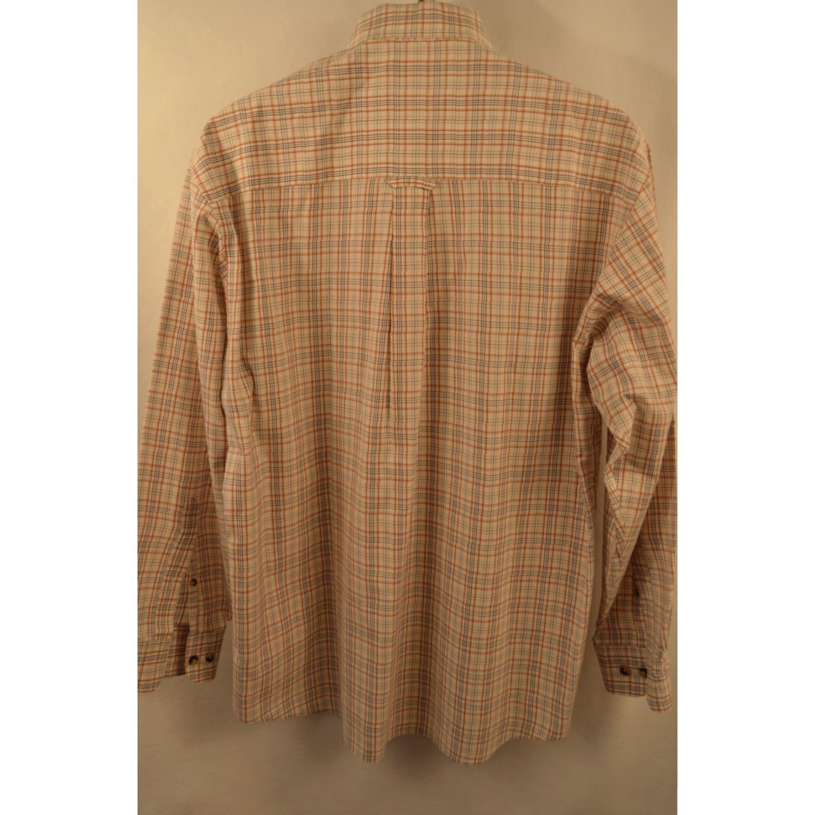 Pendleton Pendleton Broadway Cloth Shirt Medium Men's Long Sleeve White Plaid Size US M / EU 48-50 / 2 - 2 Thumbnail