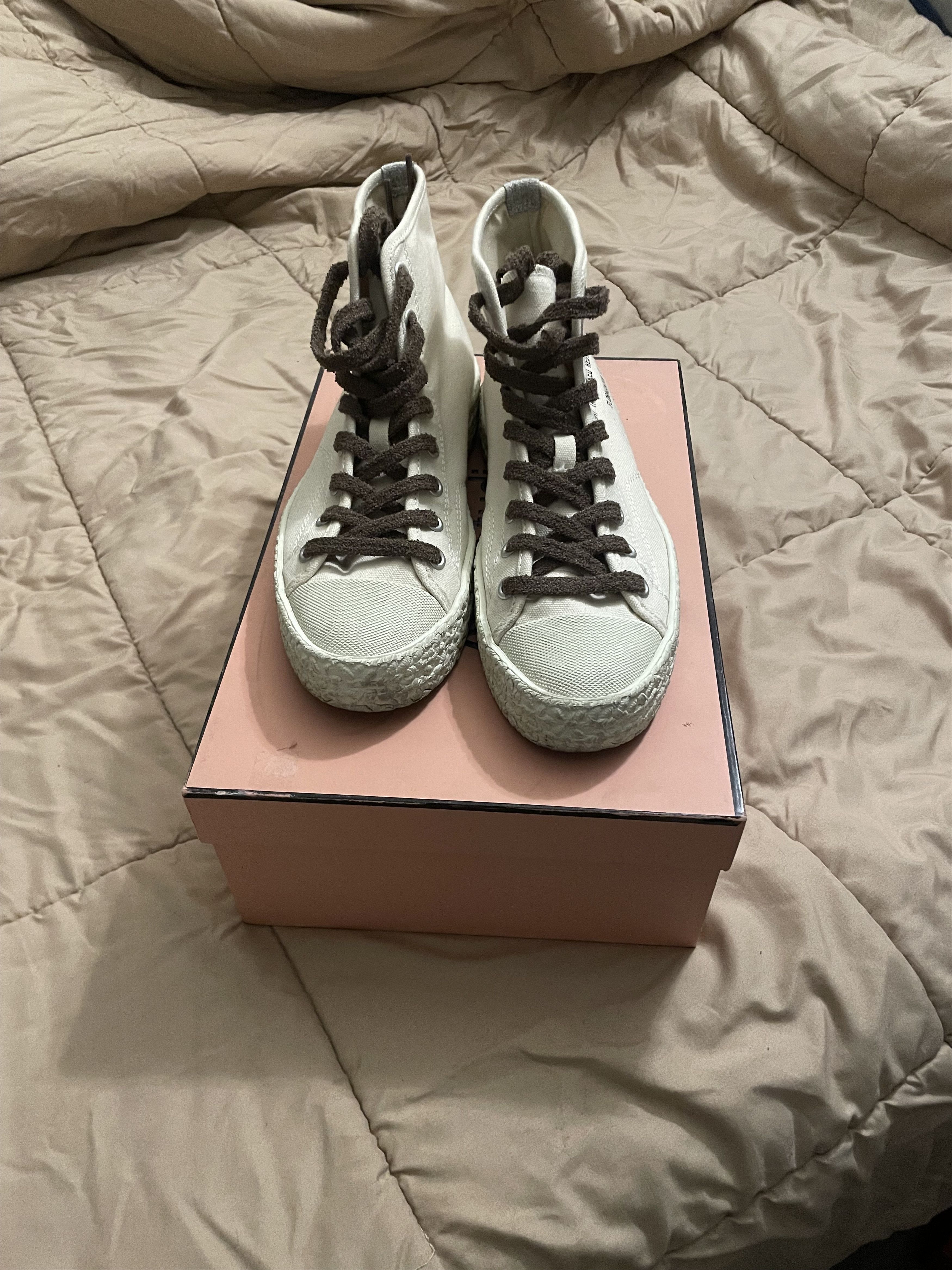 Acne Studios Acne Studios Ballow High-Top Sneakers Size US 9 / EU 42 - 3 Thumbnail