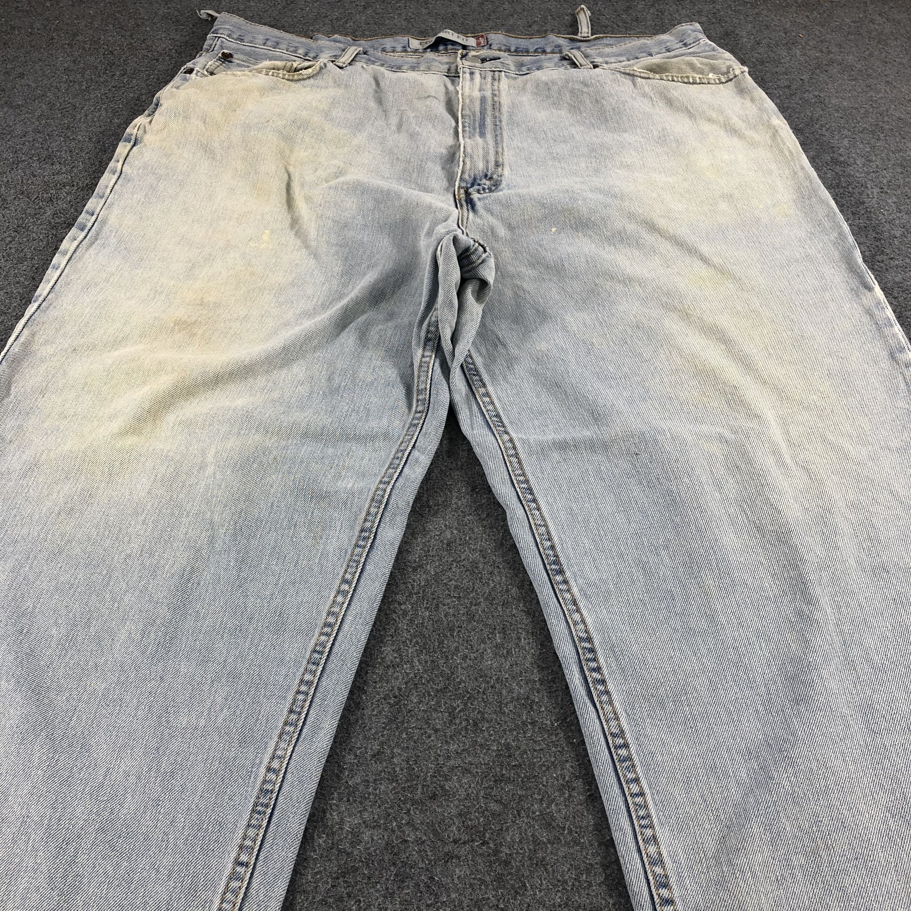 Levi's Vintage 90s Light Wash Levis 560 Jeans-J1194 Size US 42 / EU 58 - 3 Thumbnail