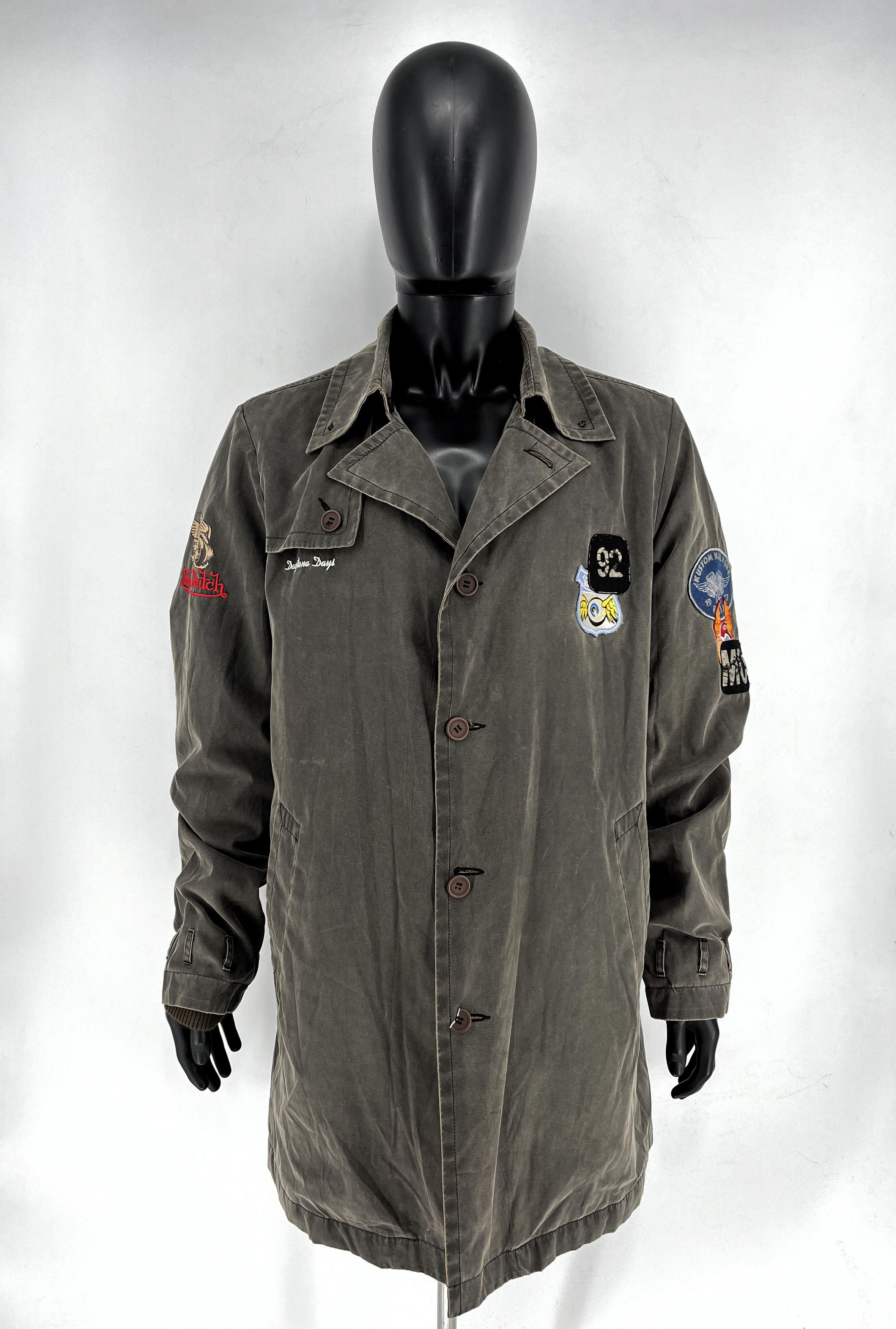 Japanese Brand × Von Dutch Vintage 90s Von Dutch Coat Parka Jacket Size US XXL / EU 58 / 5 - 2 Thumbnail