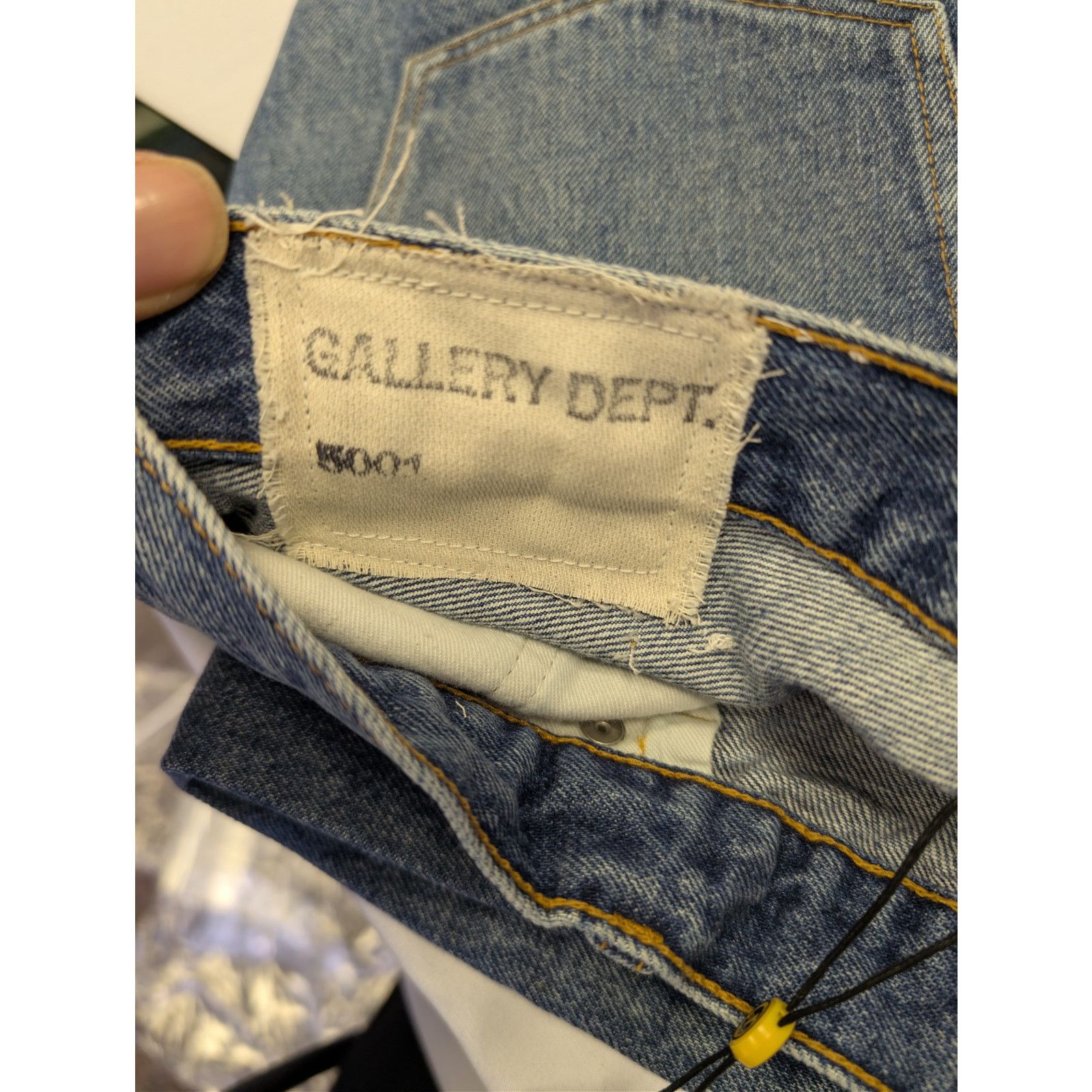 Gallery Dept. o1rshd1 Selvedge Denim Jeans in Blue Size US 32 / EU 48 - 19 Thumbnail