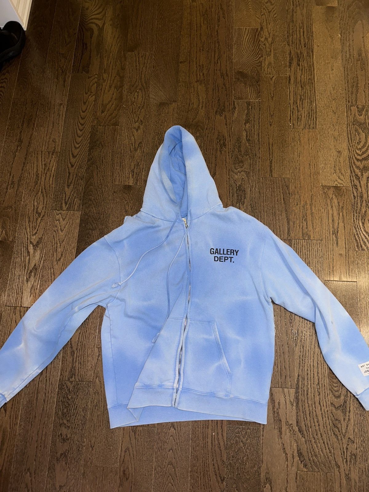 image of Gallery Dept Hoodie in Blue, Men's (Size XL)