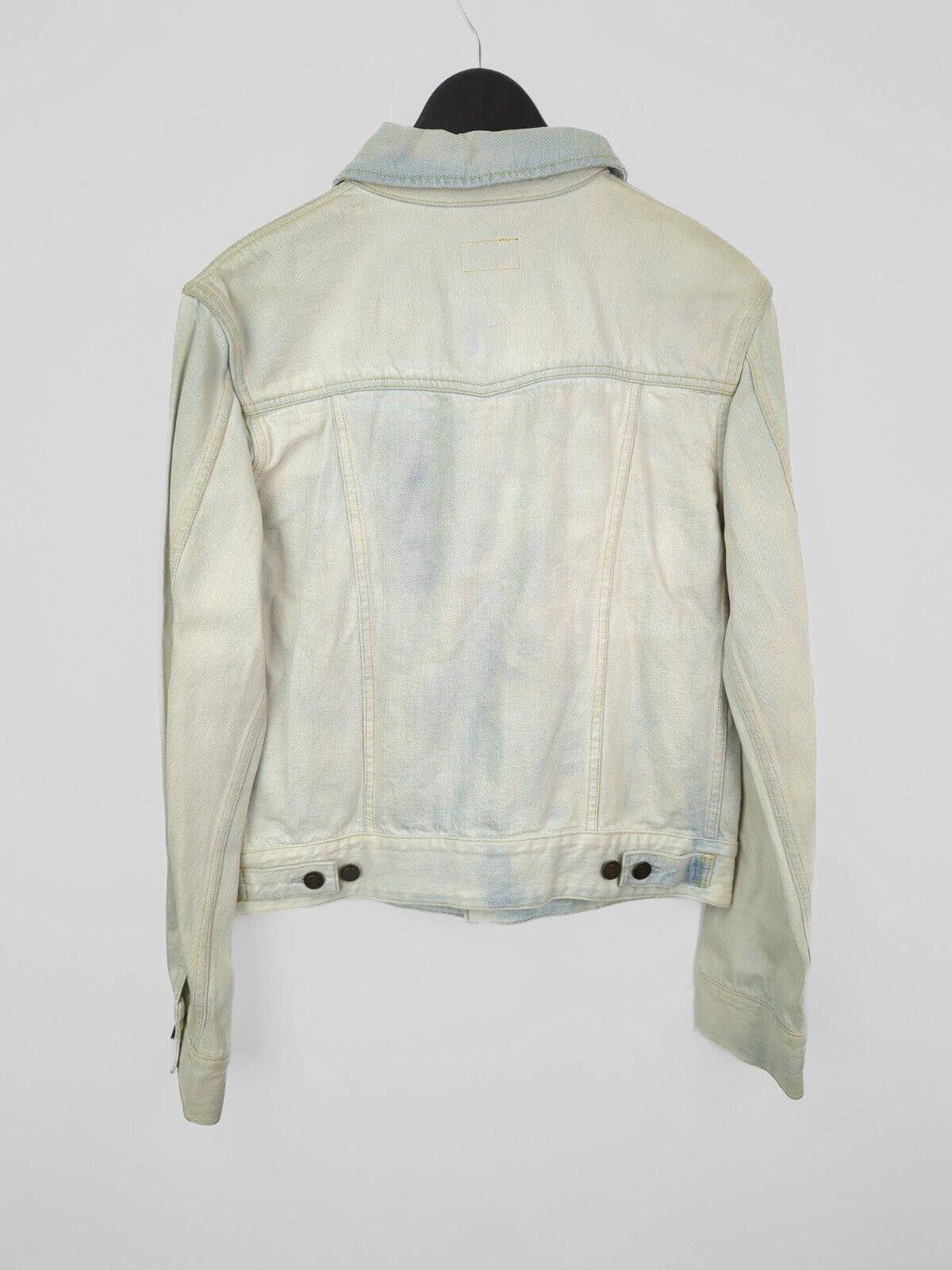 Saint Laurent Paris NWT SS18 SLP Sz S Blue Denim Trucker Jacket Light Wash Size US S / EU 44-46 / 1 - 9 Thumbnail