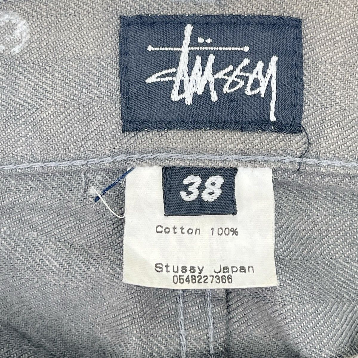 Stussy × Vintage Stussy Faded Denim Size US 38 / EU 54 - 9 Thumbnail