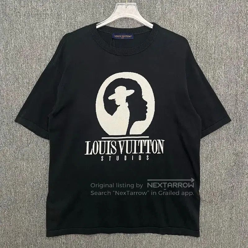 Louis Vuitton Louis Vuitton Black Cotton Men's T-shirt . Size US L / EU 52-54 / 3 - 1 Thumbnail