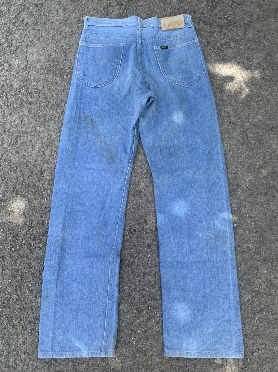 Lee Vtg 70s LEE RIDER light blue. ACCEPTED OFFER 💥 💥 Size US 30 / EU 46 - 2 Thumbnail