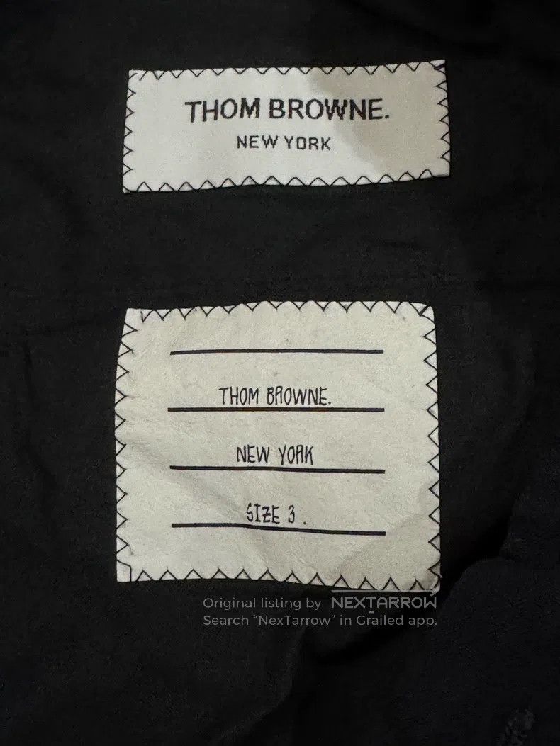 Thom Browne Thom Browne size 3 Casual Pants, Long Pants, Dark Blue, Lin Size US 41 - 3 Thumbnail