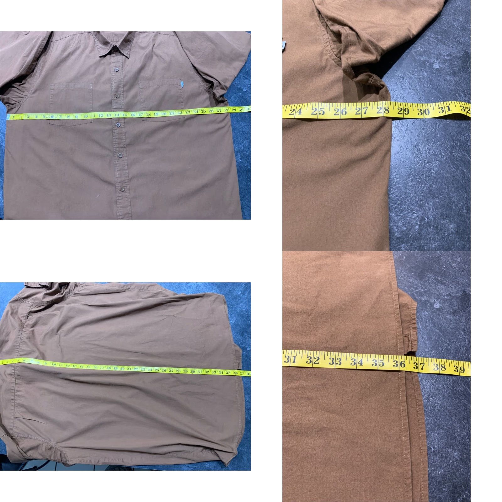 Carhartt VINTAGE Carhartt Big & Tall Men's Long Sleeve Button-Down Shirt Brown 2XL Tall Workwear Size US XXL / EU 58 / 5 - 8 Thumbnail