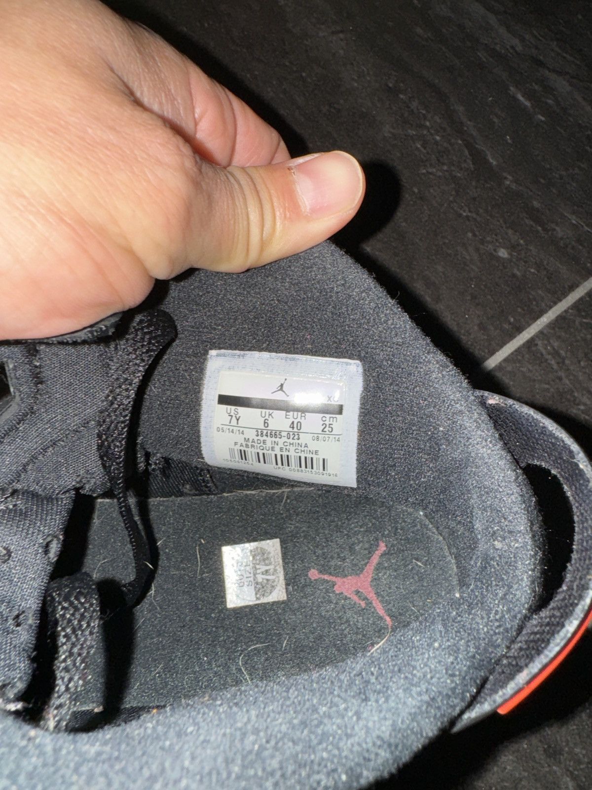 Jordan Brand Air Jordan 6 Retro infrared 2014 Size US 7 / EU 40 - 4 Thumbnail