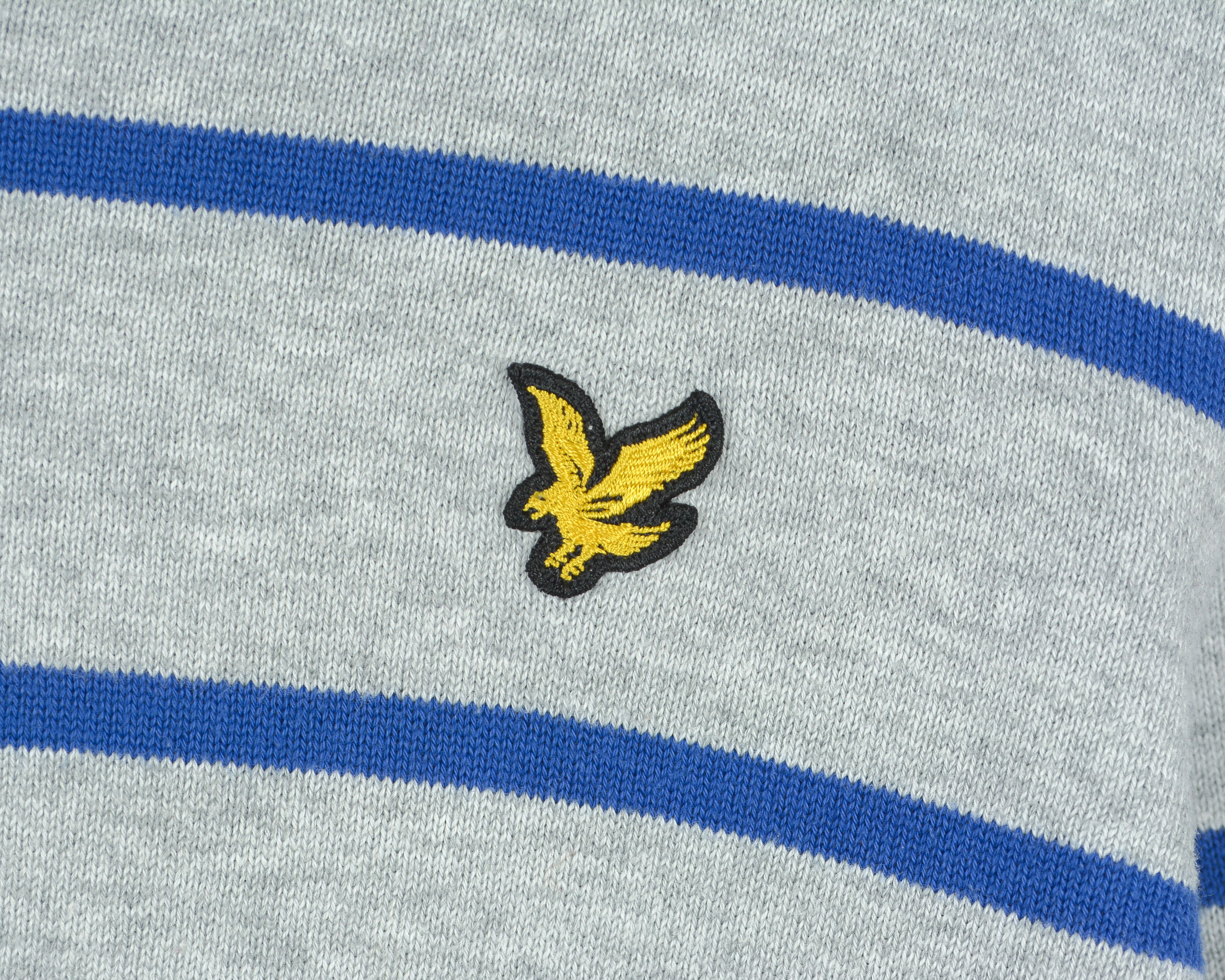 Lyle & Scott Men Sweatshirt L Sweater Jumper Pullover V Neck Logo Cotton Size US L / EU 52-54 / 3 - 3 Thumbnail