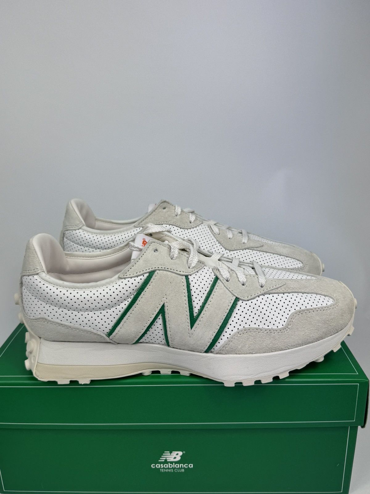 Casablanca × New Balance NEW BALANCE 327 x CASABLANCA SNEAKERS | Grailed