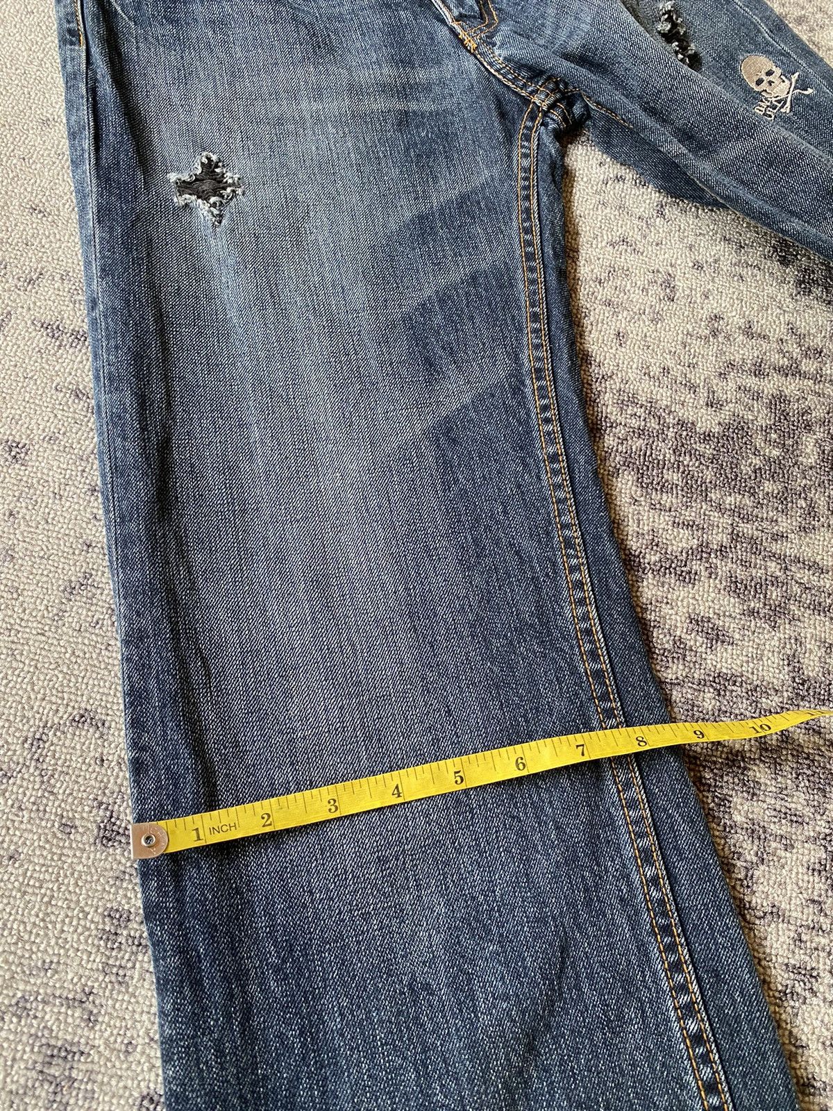 Hysteric Glamour Y2k Drisin lean ifsixwasnine skull jeans Size US 34 / EU 50 - 12 Thumbnail