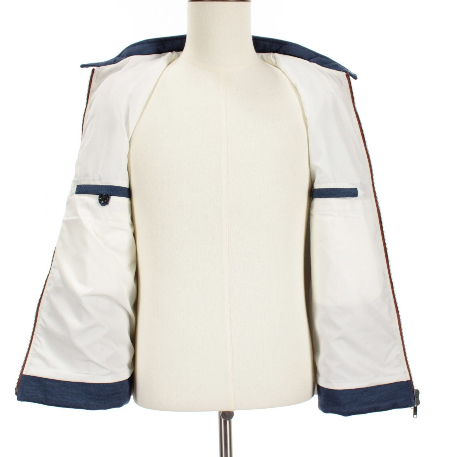 Luciano Barbera Luciano Barbera Vest Size M US In Blue Wool Size US M / EU 48-50 / 2 - 9 Thumbnail