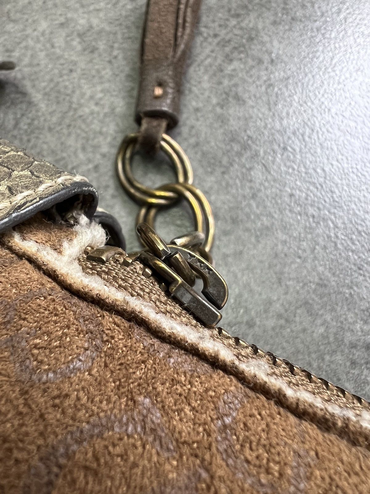 Guess × Hysteric Glamour × Vintage Vintage Guess Avant Garde Monogram Y2K Shoulder Bag Size ONE SIZE - 6 Thumbnail